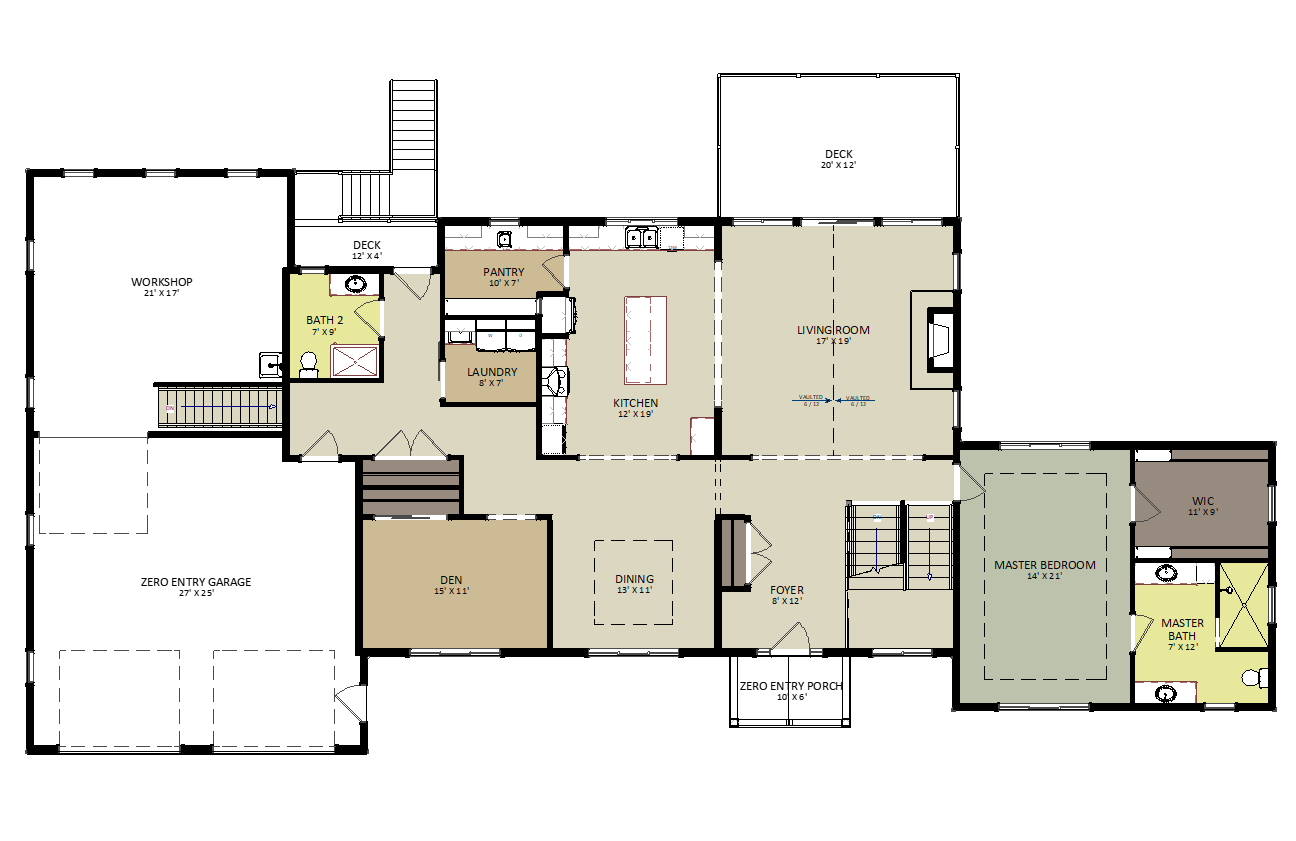 Ellison First Floor Floor Plan